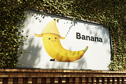 Cute fruits. 65 images, a Food Illustration by Handmadefont (Thumbnail 12 of 13)