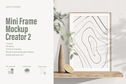 Mini Fame Mockup Creator 2, a Print Template by Ceacle Mockup (Thumbnail 1 of 3)
