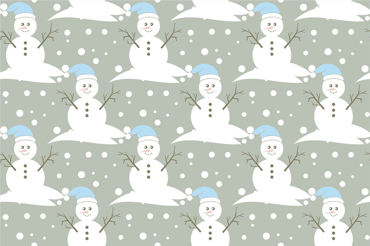 Pastel Christmas, a Pattern Graphic by ItsDianaDesign (Photo 9 of 13)