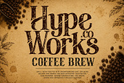 Mokaria Roastery - Vintage Rustic, a Serif Font by HypeWorksCo (Thumbnail 2 of 15)
