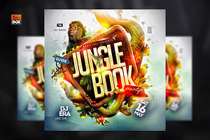 Jungle Book Flyer, a Flyer Template by MonkeyBOX
