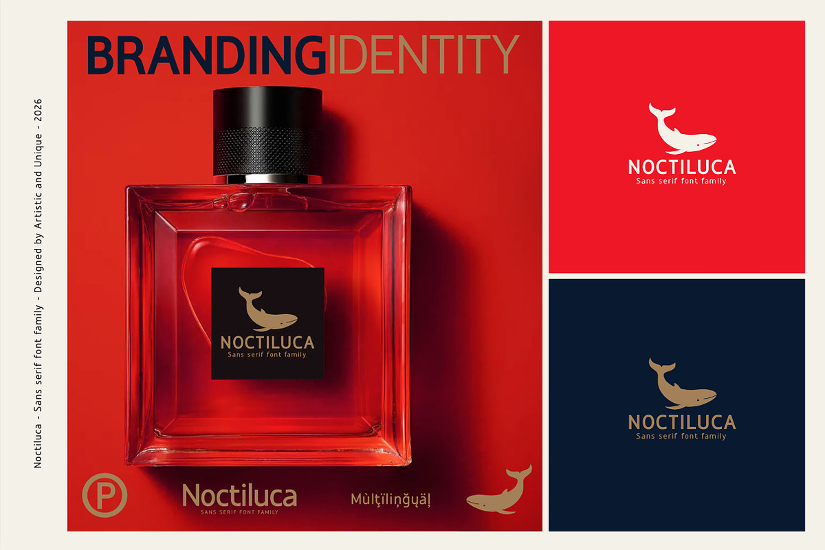 Noctiluca - Sans Serif Font Family, a Sans Serif Font by Artistic & Unique (Photo 7 of 15)