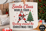 Retro Santa Claus design Png, a Seasonal Illustration by DreamCafeArt (Thumbnail 1 of 7)