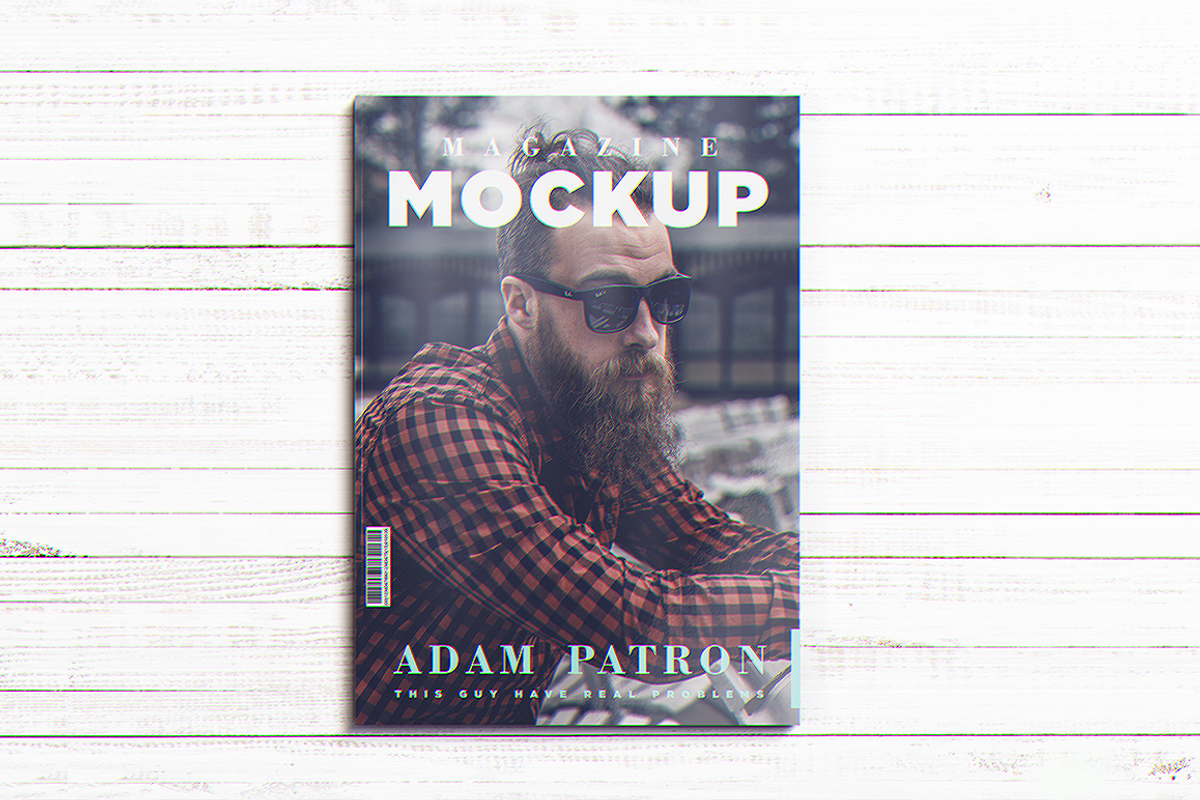 Magazine / Brochure MockUp, a Print Template by coloformia (Photo 7 of 10)