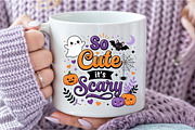 So Cute Its Scary Halloween PNG, a Seasonal Illustration by DreamCafeArt (Thumbnail 7 of 7)