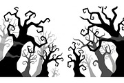 Dark Halloween Forest Design, a Graphic by BIPLOB EXPERT (Thumbnail 2 of 13)