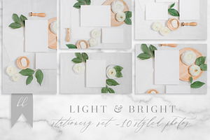Bright Stationery Mockups