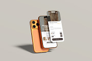 iPhone 17 Pro Screen Mockup, an iPhone Mockup by graphicsecond (Thumbnail 2 of 7)