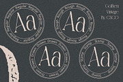 Golften Vintage, a Serif Font by Craft Supply Co. (Thumbnail 2 of 8)