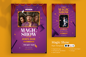 Cobuza - Magic Show Flyer