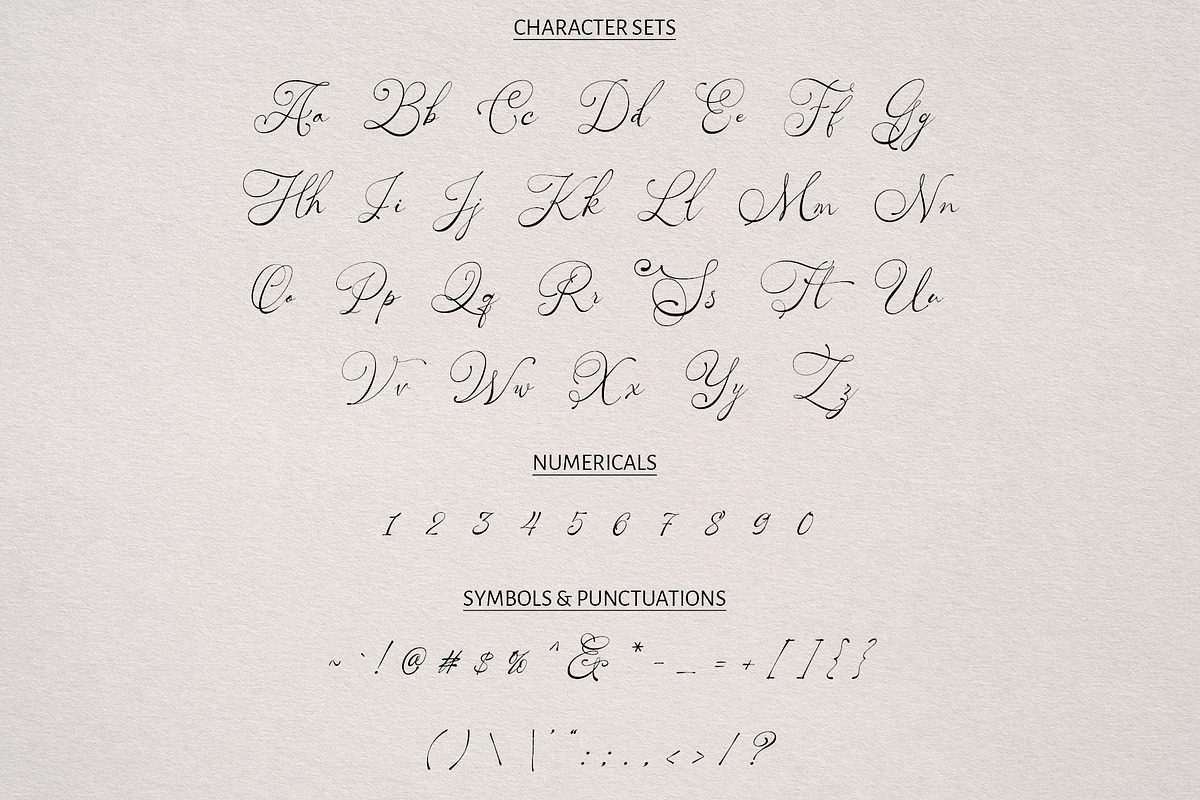 Serenité Gratia - Calligraphy Script, a Script Font by Inviline.co (Photo 3 of 10)
