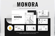 Monochrome Google Slides Deck, a Presentation Template by New Coral Design (Thumbnail 1 of 5)