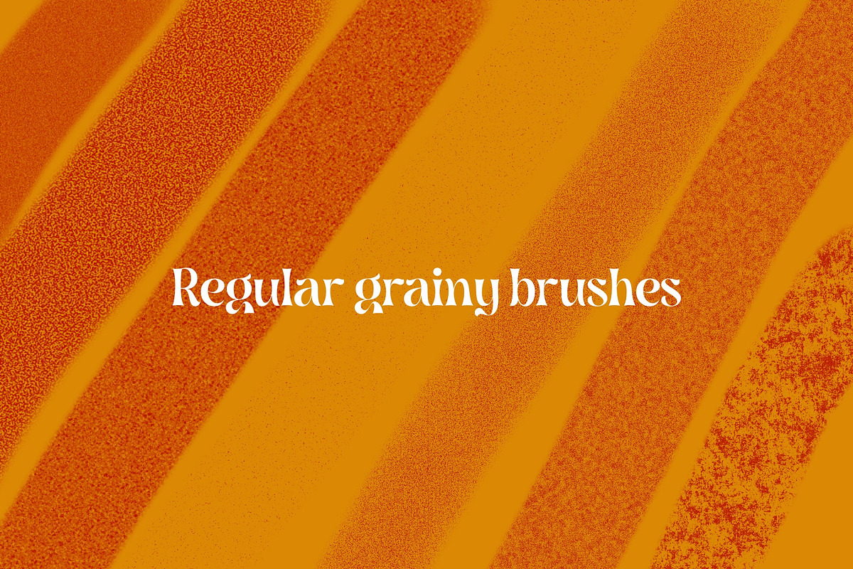 Retro Grain Procreate Brush Set, a Brush Add-On by Dear Darling Design (Photo 6 of 11)