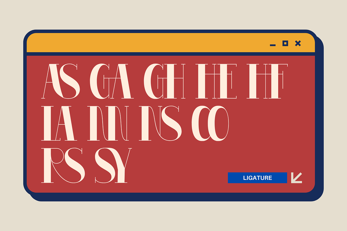 Gakers Retro - Logo Font, a Serif Font by Nirmana Visual (Photo 11 of 11)