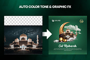 Eid Mubarak Square Greeting Flyer, a Flyer Template by Raytas Studio (Thumbnail 5 of 5)