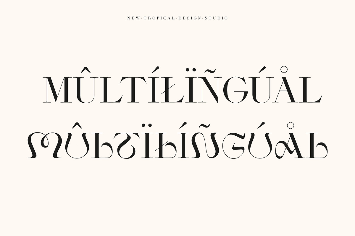 Yorker - Experimental Serif Typeface, a Serif Font by Tropical Type (Photo 13 of 13)