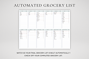 Minimalist Weekly Meal Planner, a Templates & Theme by BRANDcontent (Thumbnail 3 of 8)