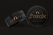 Djokovic Calligraphic Typeface, a Blackletter Font by infernostudio3 (Thumbnail 2 of 11)