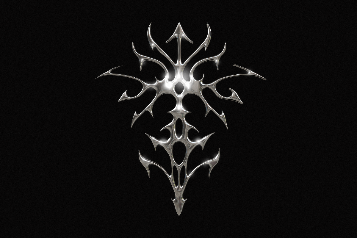 24 Cybersigilism Liquid Metal 3D PNG, an Object Graphic by GRPXSTORE (Photo 8 of 10)