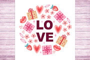 Love is in the air. Design kit., a Seasonal Illustration by Artspace (Thumbnail 6 of 9)