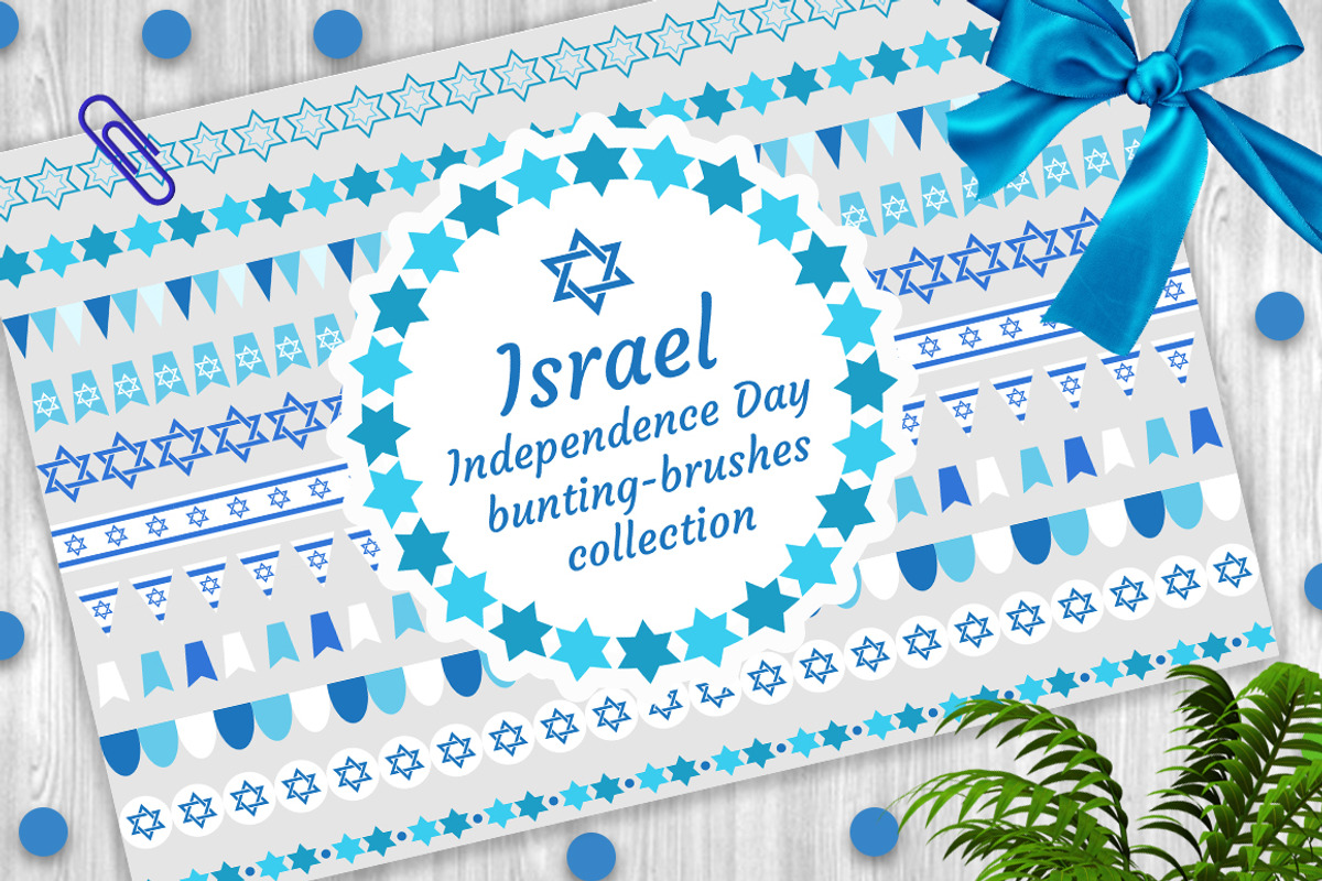 Israel bunting collection + Bonus