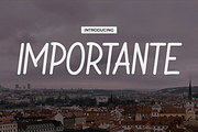 Importante, a Sans Serif Font by Pinisi ART (Thumbnail 1 of 10)