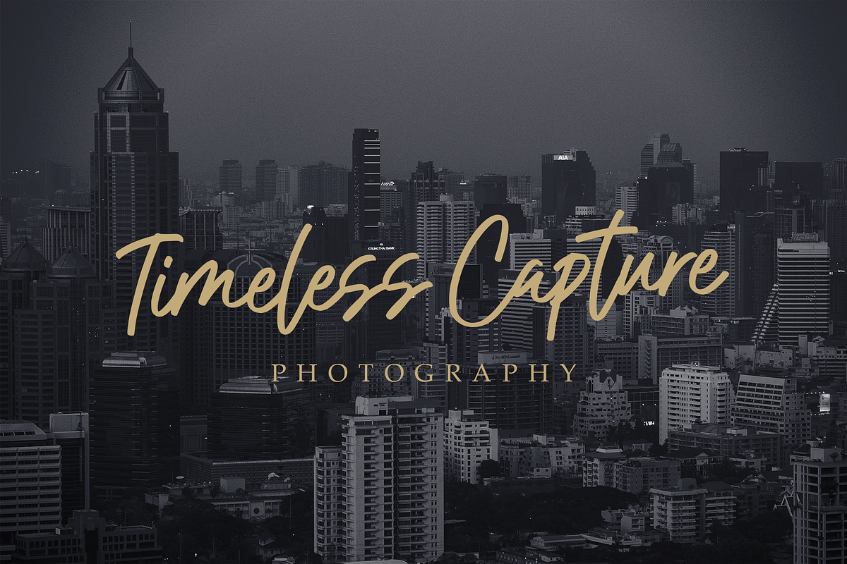Golden Hills - Handwritten Script, a Script Font by MJB Letters (Photo 9 of 10)