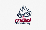 MadMonkey Logo Template, a Branding & Logo Template by SymonDesign (Thumbnail 1 of 3)