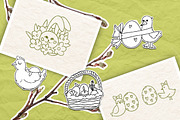 Easter Doodles & Decorative Frames, a Seasonal Illustration by Schumacher Shop (Thumbnail 8 of 11)