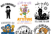 Funny Sarcastic Quote Graphic Bundle, an Object Graphic by vintage (Thumbnail 2 of 3)