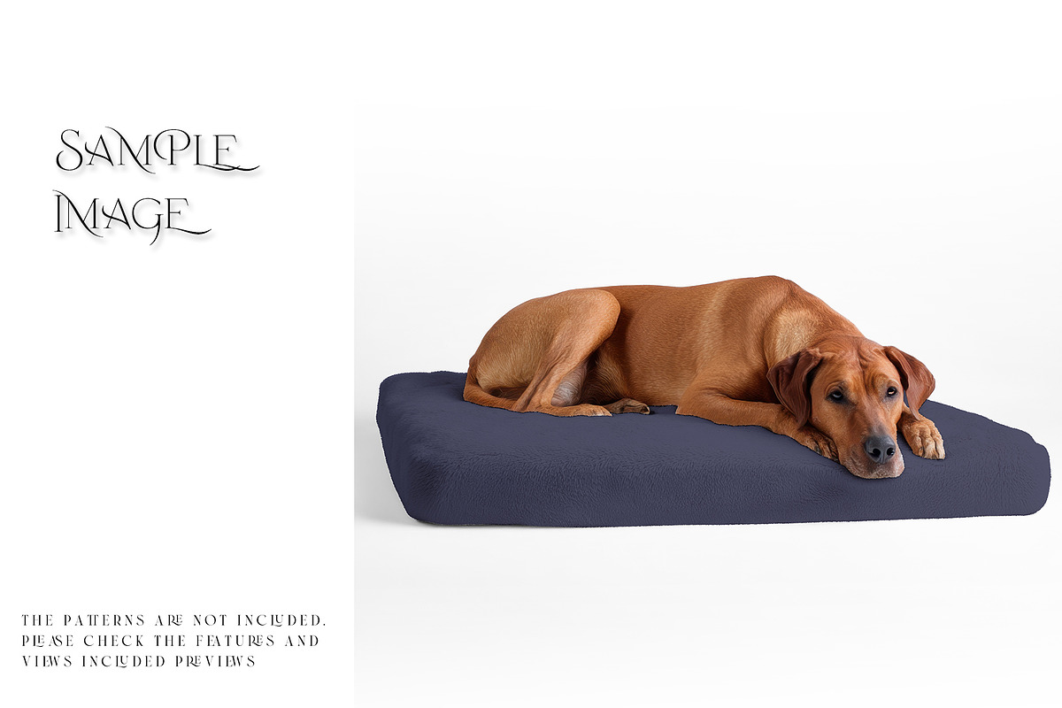 Pet Bed Mockups with Smart Object, a Product Mockup by mock-ups (Photo 9 of 13)