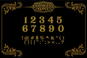 GODBLESS FONT, a Blackletter Font by senzana (Thumbnail 4 of 5)