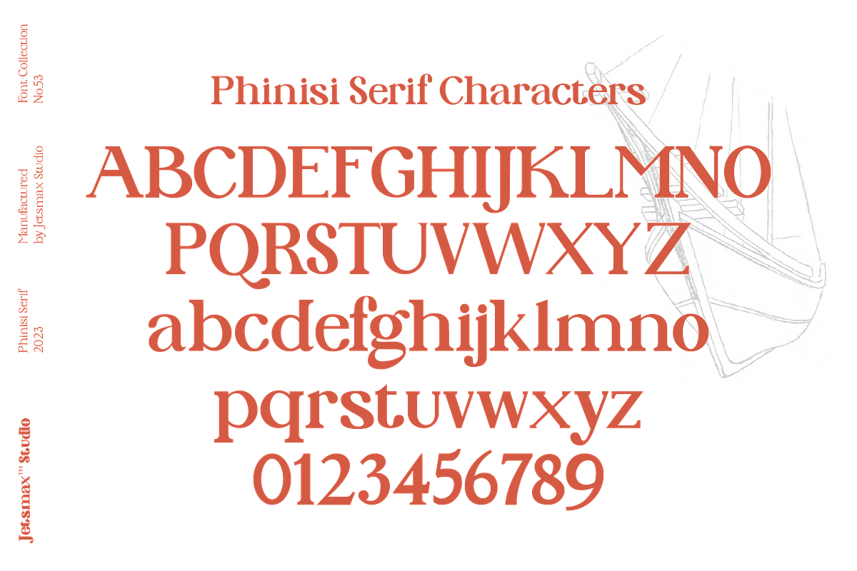 Phinisi Serif, a Font by Jetsmax® Studio (Photo 10 of 10)