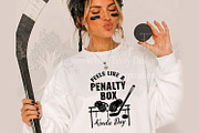 Feels Like a Penalty Box Kinda Day, a Sport Illustration by Willow Paige Farms (Thumbnail 3 of 3)