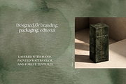 FOREST Organic Textures Backgrounds, a Background Graphic by Alisovna (Thumbnail 10 of 12)