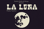 La Luna - Display Typeface, a Slab Serif Font by ZimlichMediaDesign (Thumbnail 1 of 5)