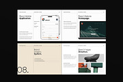 Brand Guidelines Template Landscape, a Brochure Template by DesignCrest (Thumbnail 14 of 21)