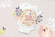 Swan lake pattern collection, an Animal Illustration by Cozy pattern shop (Thumbnail 8 of 8)