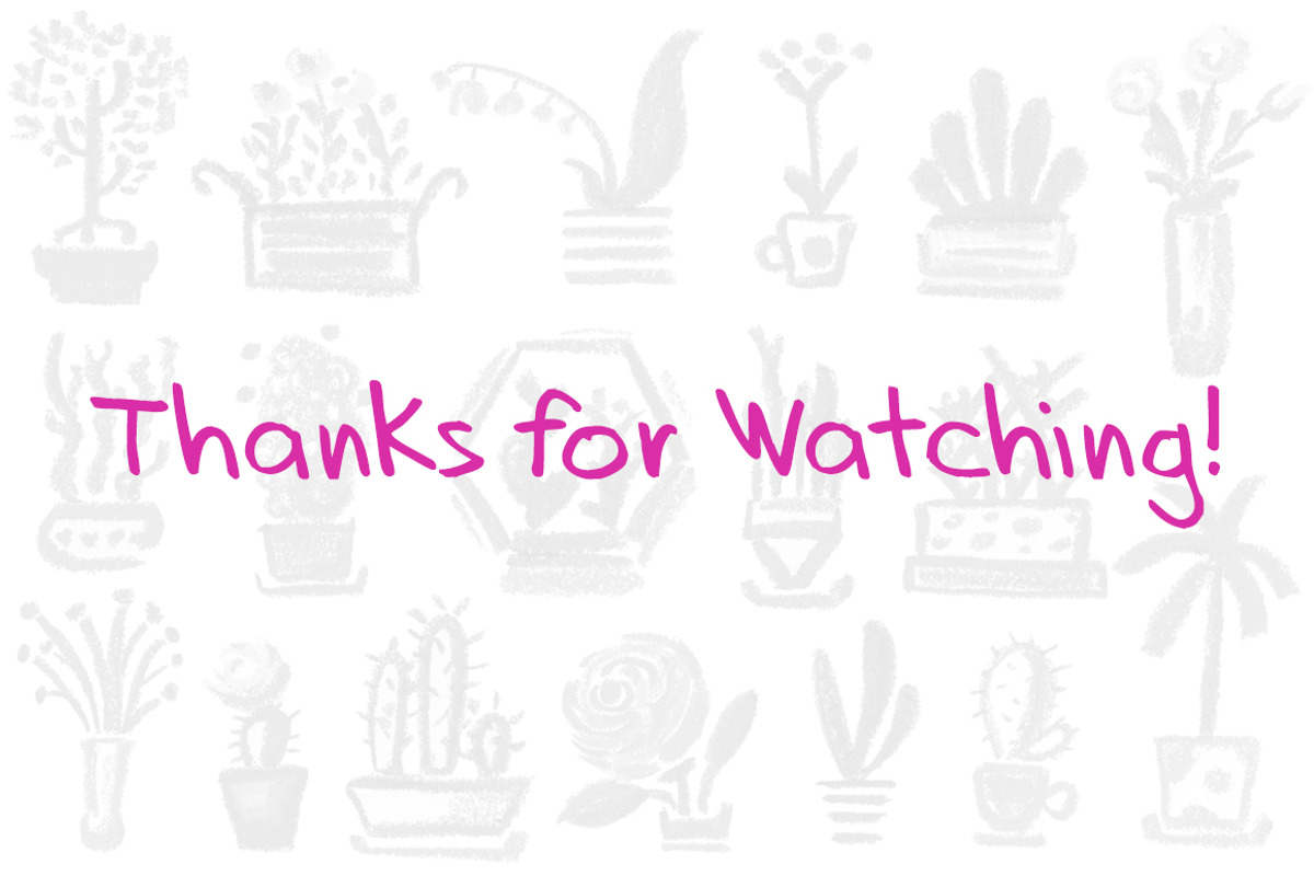 Cute Potted Flowers Pastel Clipart, a Decorative Illustration by RabbitAndPencil (Photo 5 of 5)