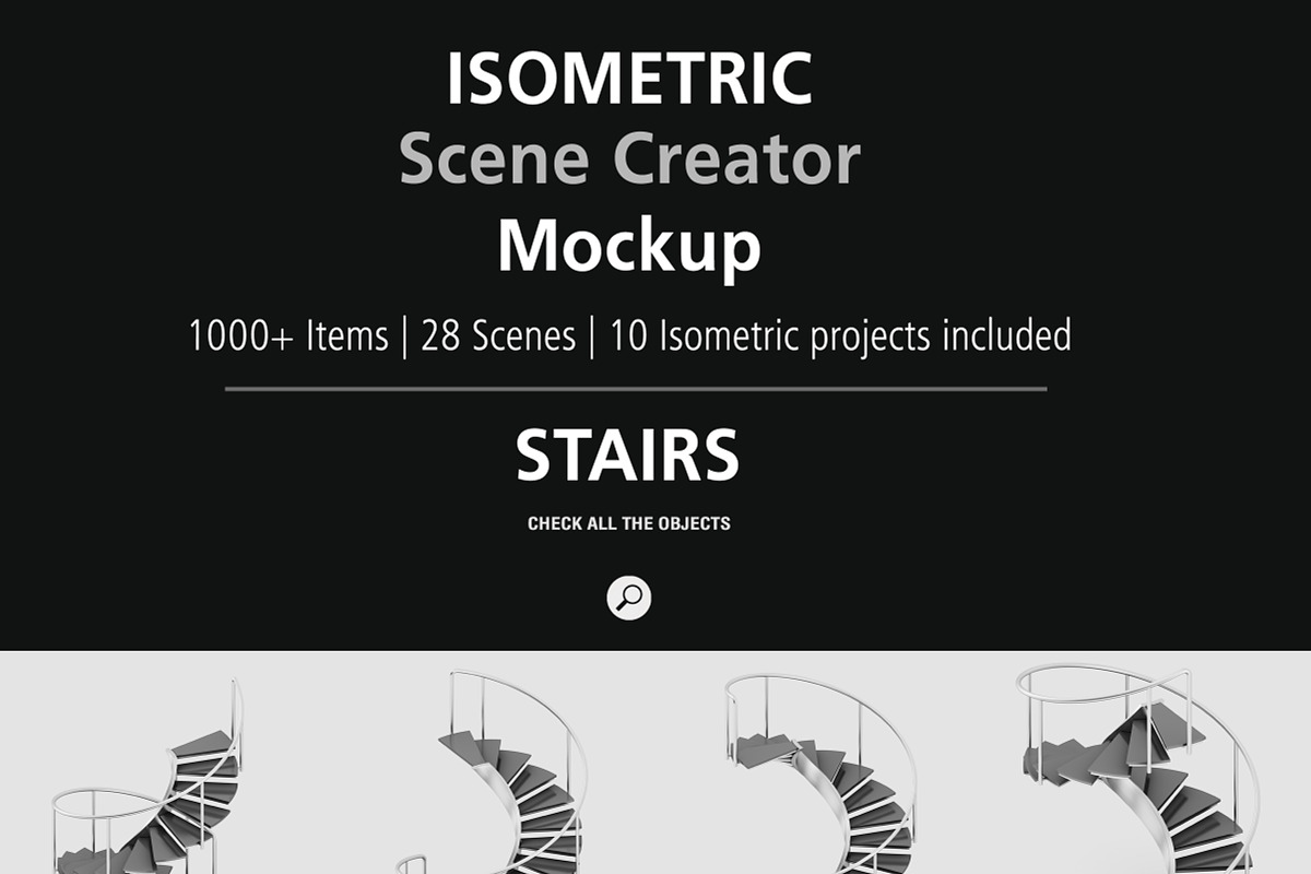 Isometric Scene Creator Mockup, a Books & Magazine Mockup by IsometricWorld (Photo 15 of 47)