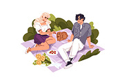 Happy people with cute pets set, an Animal Illustration by PaperTrident (Thumbnail 6 of 9)