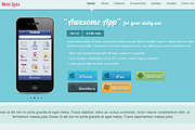 Mobile App Responsive Website theme, a Bootstrap Template by Responsive Business Theme (Thumbnail 2 of 2)