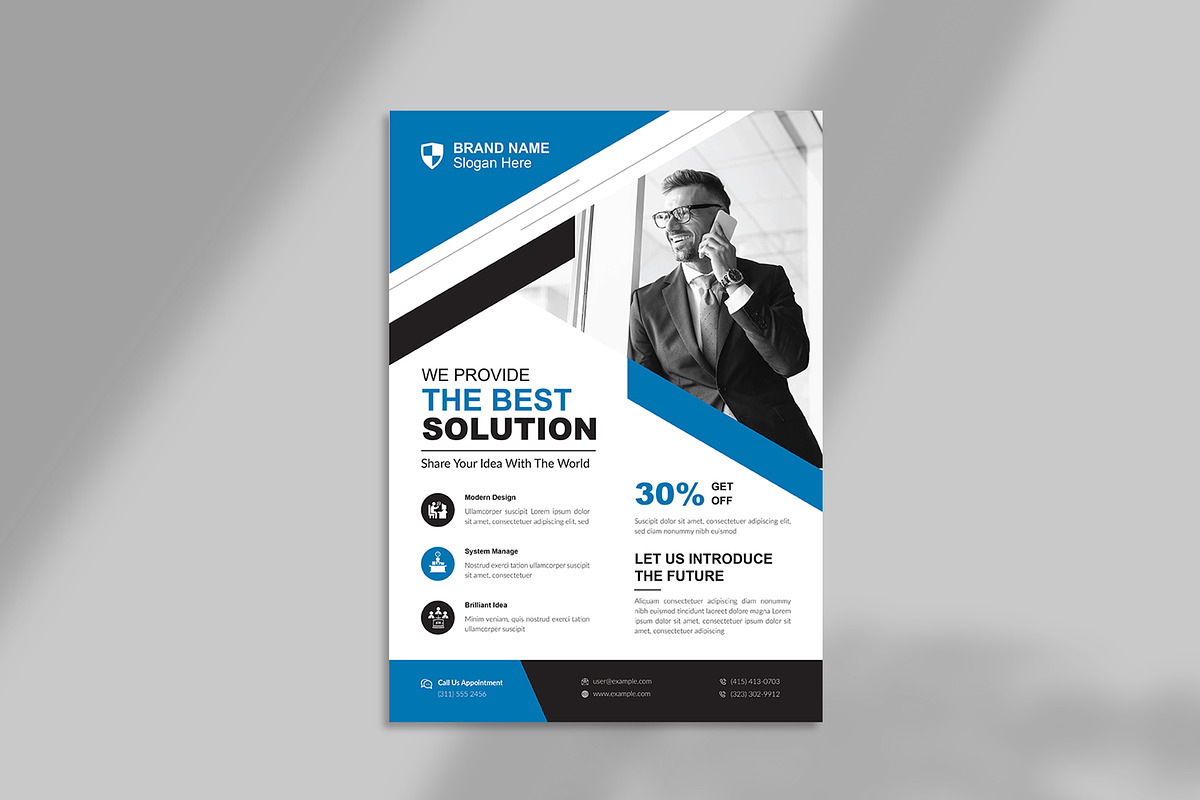 Corporate Business Flyer Template preview 6