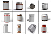 Jar Mockup, a Cups & Container Mockup by mockupbuys (Thumbnail 2 of 26)