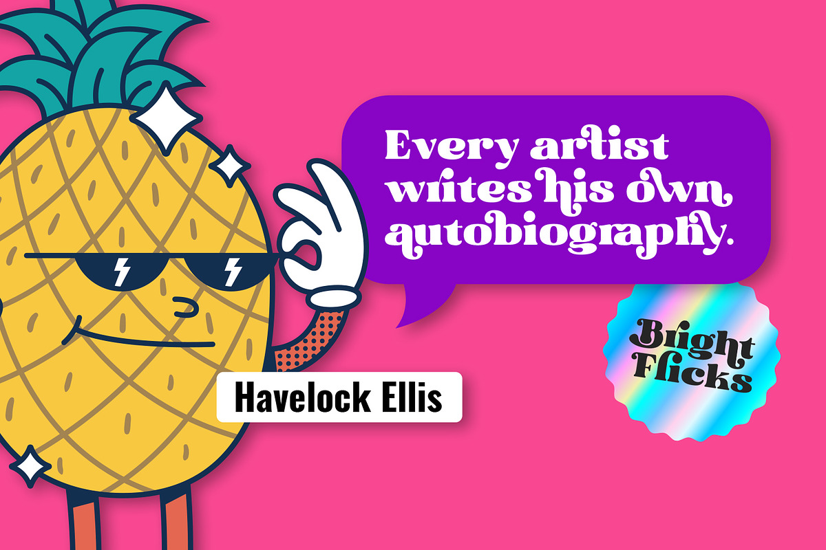 Bright Flicks, a Script Font by Nathatype (Photo 10 of 10)
