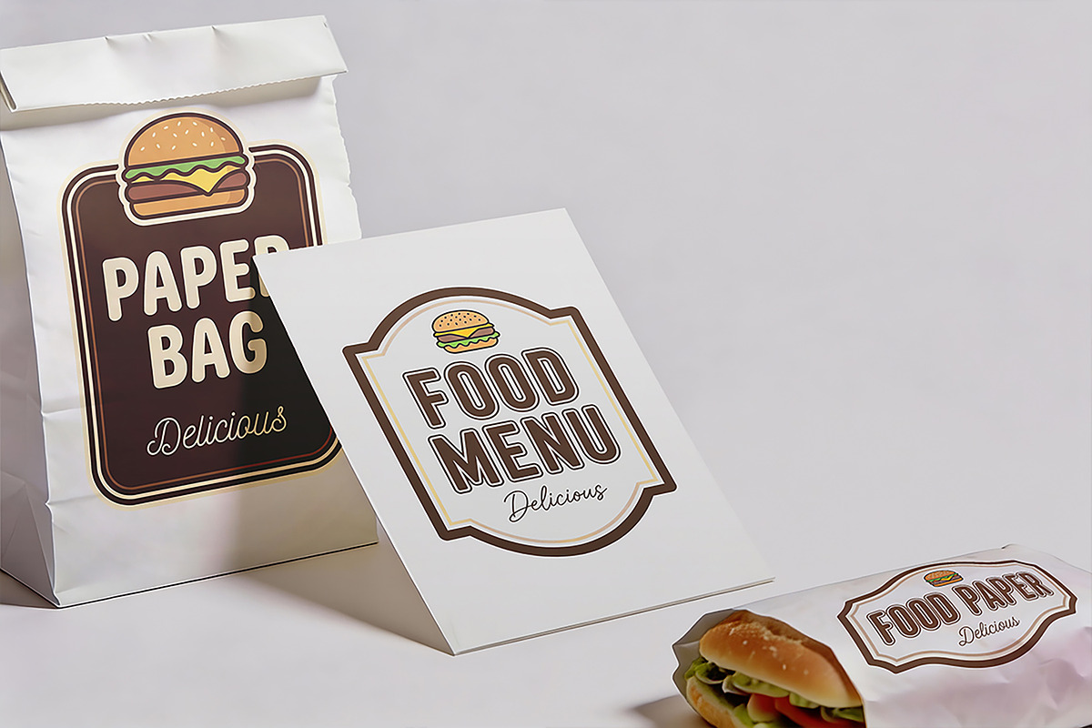 Food Branding Mockup, a Packaging Mockup by Pitchlook.Studio (Photo 4 of 4)