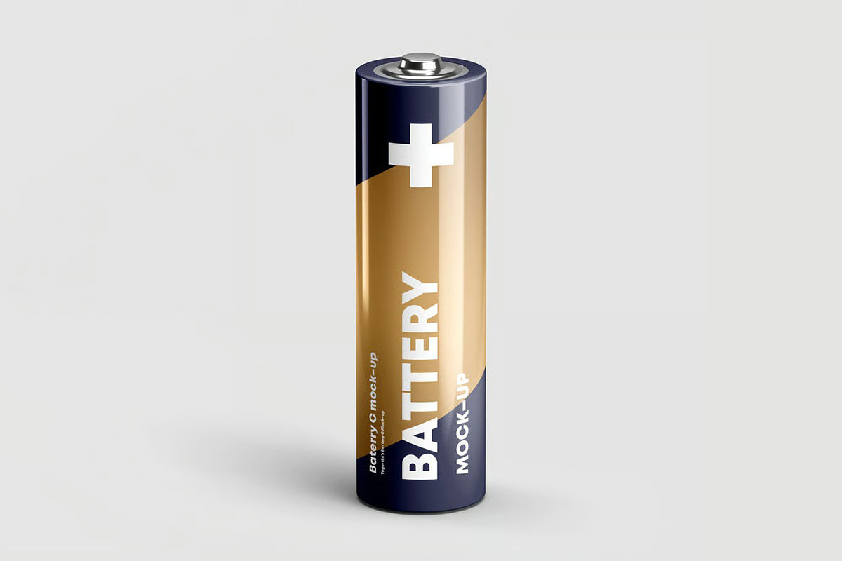 Battery AA Mock-up, a Product Mockup by zippypixelstudio (Photo 7 of 9)