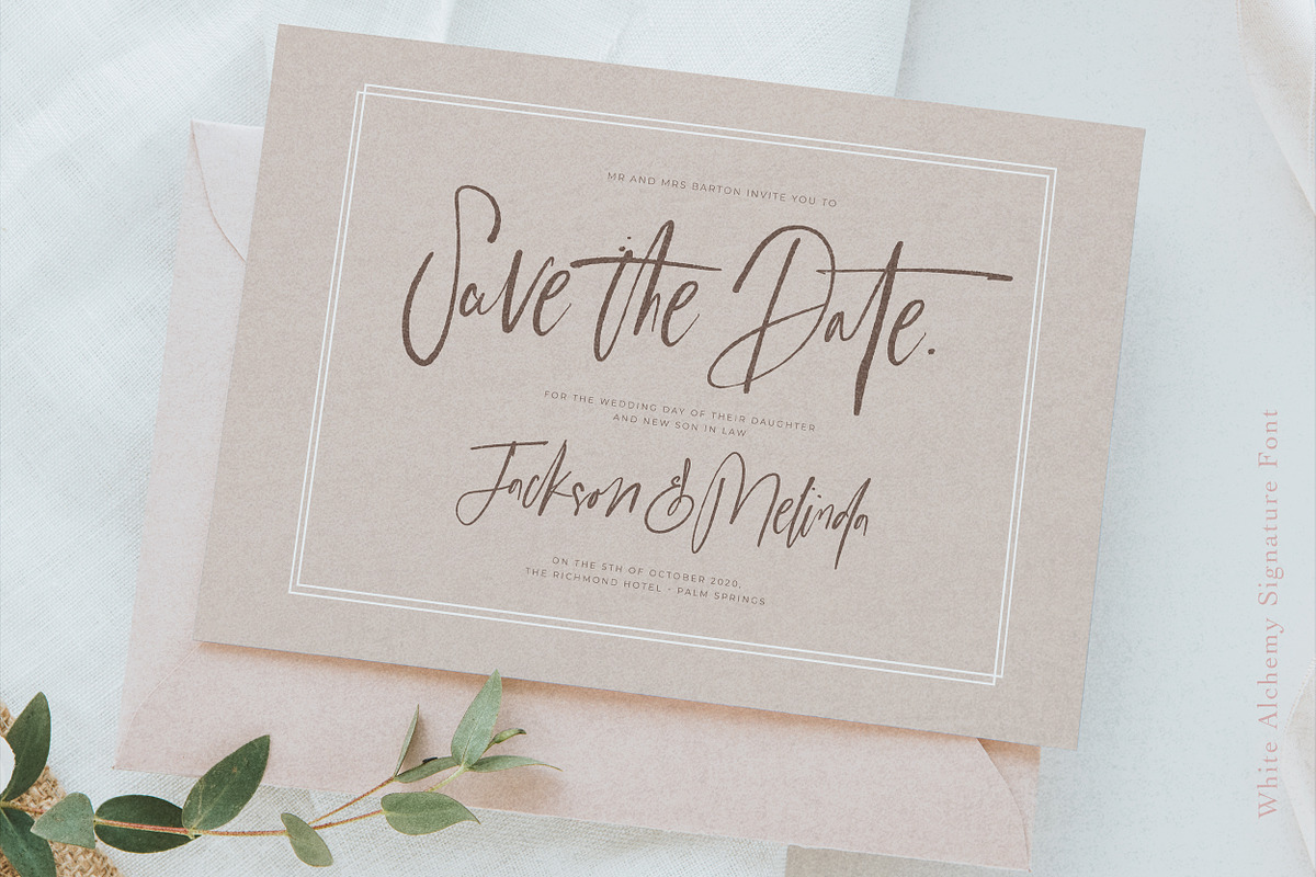 White Alchemy Font Free Downloadv - UIFreebies