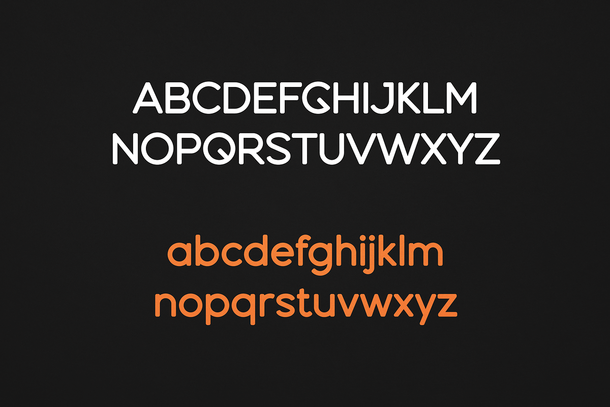 Dense creative typeface - 59 fonts, a Sans Serif Font by VP Fonts (Photo 8 of 16)