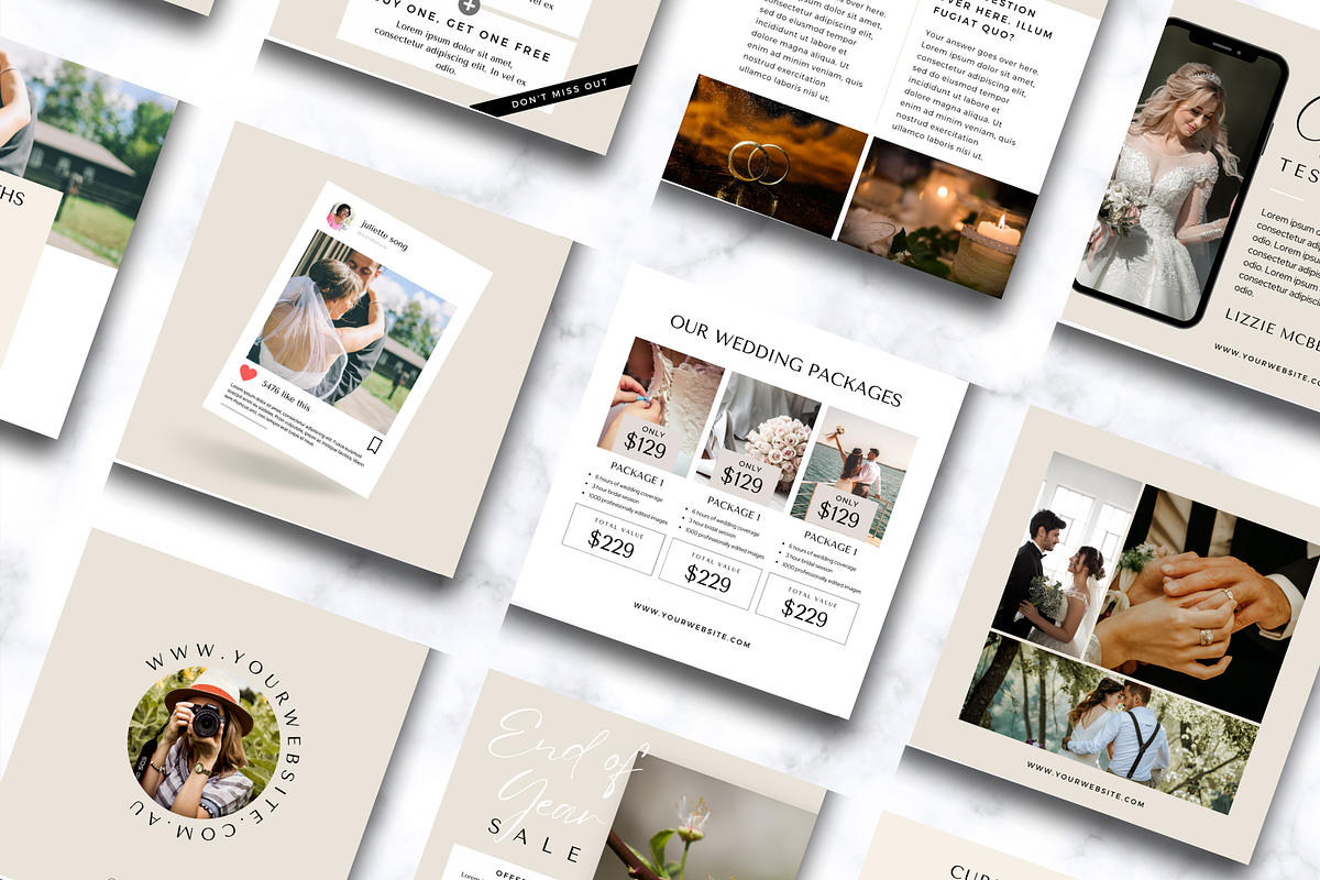 Photographer Instagram Post Template, a Social Media Template by Social Assumptions (Photo 6 of 7)
